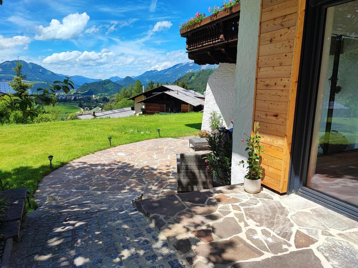 Villa Bischofsberg - Laerchen-Wellness Apartment Windischgarsten Eksteriør bilde